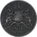 Inde britannique, William IV, 1/2 Anna, 1835, Madras, East India Company, TTB