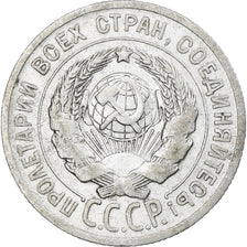 Russia, Soviet Union, 20 Kopeks, 1925, BB+, Argento, KM:88