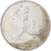 Russia, Soviet Union, Poltinnik, 50 Kopeks, 1924, Leningrad, ПЛ, EF(40-45)