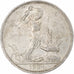 Rússia, Soviet Union, Poltinnik, 50 Kopeks, 1924, Leningrad, ПЛ, AU(55-58)