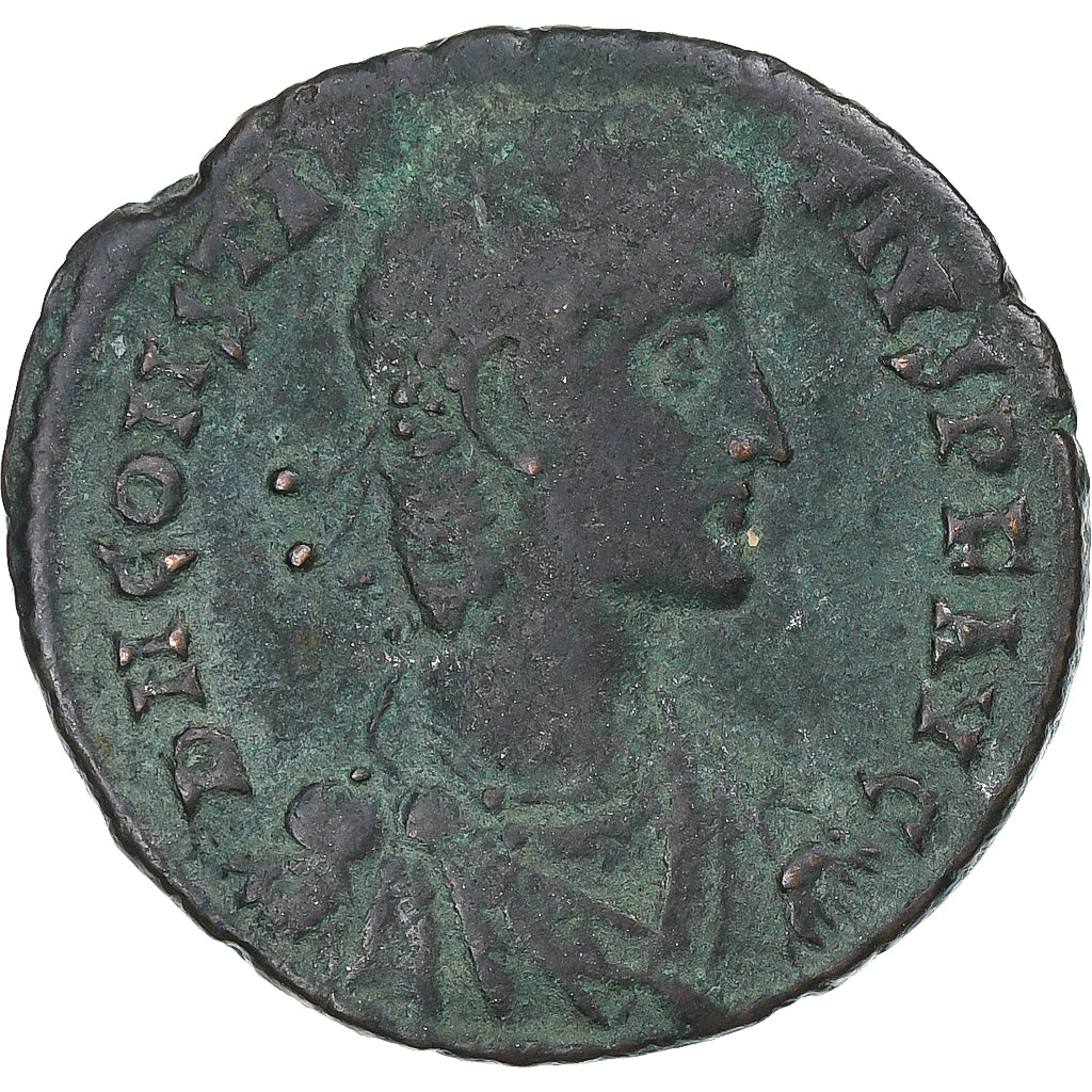Constantius II, Maiorina, 337-361, Alexandria, Bronze, EF(40-45)