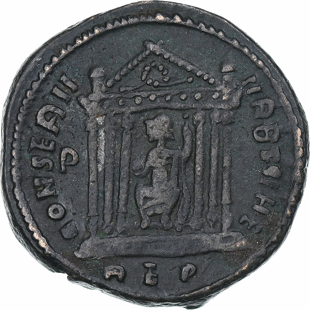 Maxentius, Follis, 308-310, Rome, Bronze, VF(30-35), RIC:210
