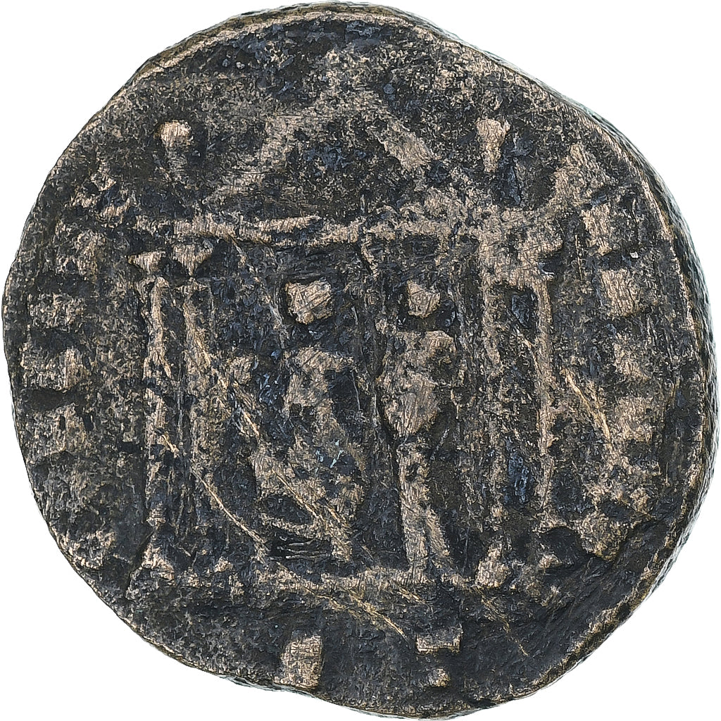Maxence, Follis, 308, Ticinum, Bronze, TB, RIC:180