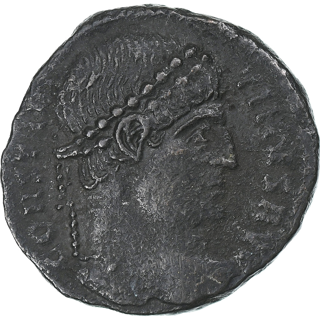 Constantine I, Follis, 329-330, Arles, Brązowy, AU(50-53), RIC:331