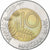 Finlande, 10 Markkaa, 1993, Vantaa, TTB, Bimétallique, KM:77