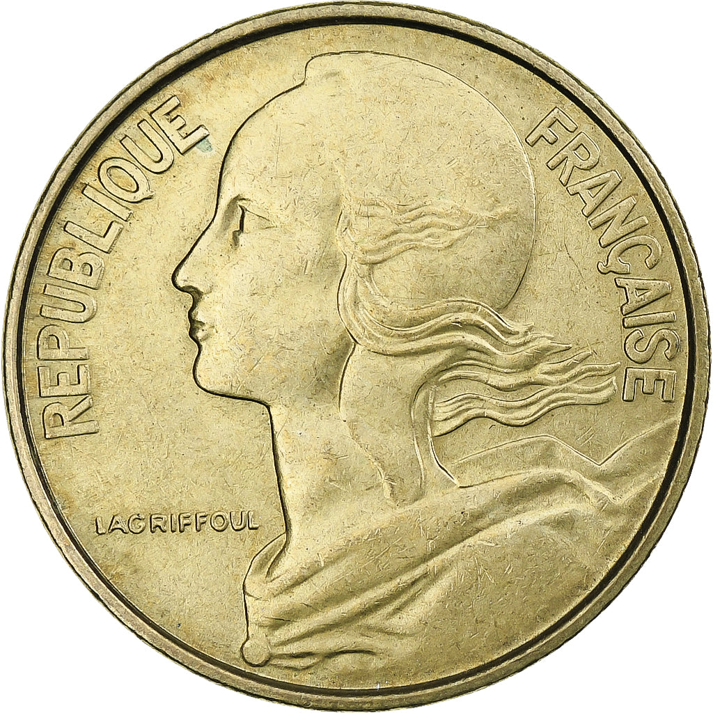France, Marianne, 50 Centimes, 1962, Paris, col à 3 plis, MS(60-62)