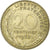 Frankrijk, Marianne, 20 Centimes, 1963, Paris, PR, Copper-nickel Aluminium
