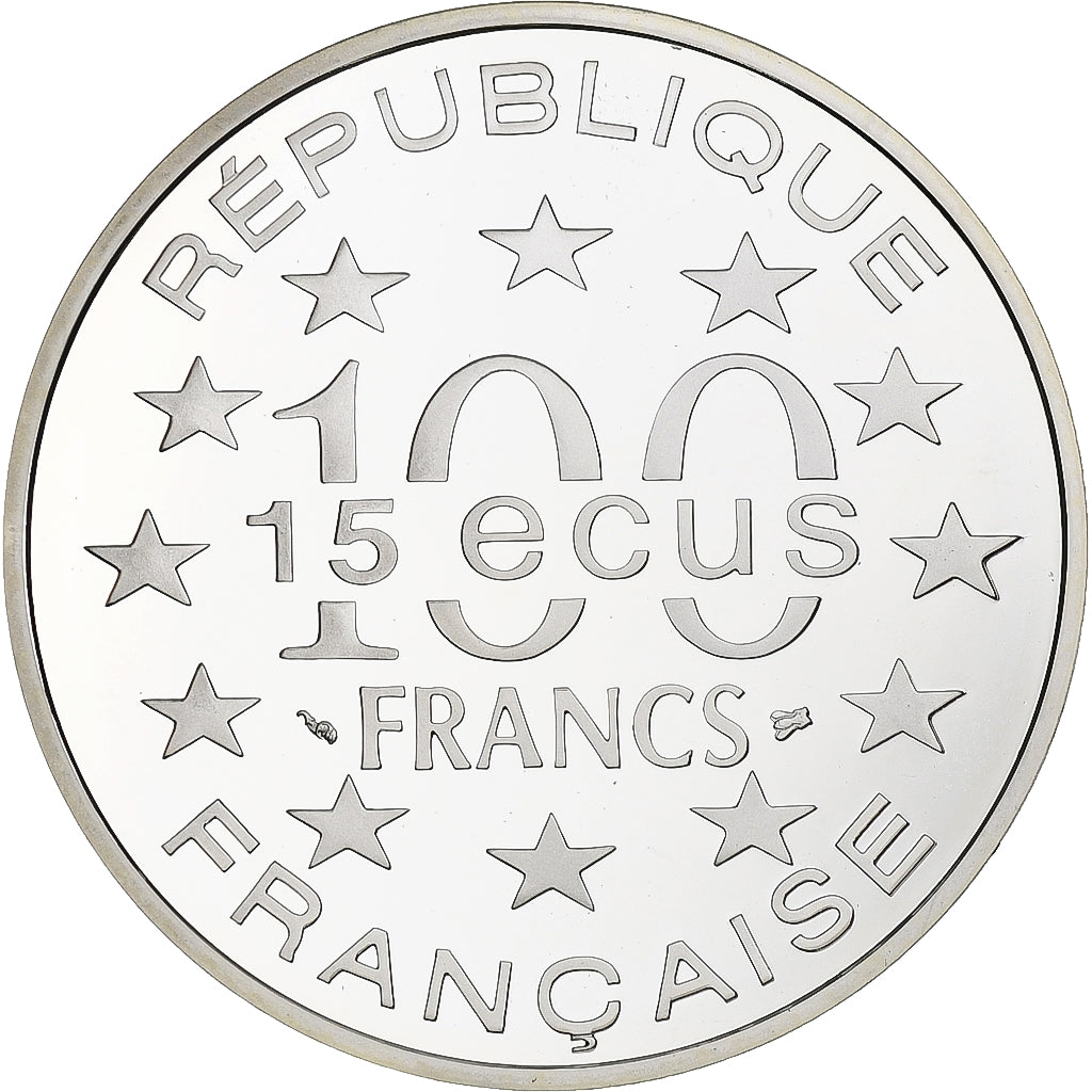 Frankreich, Place Saint-Marc, 100 Francs / 15 Écus, 1994, Monnaie de Paris, BE
