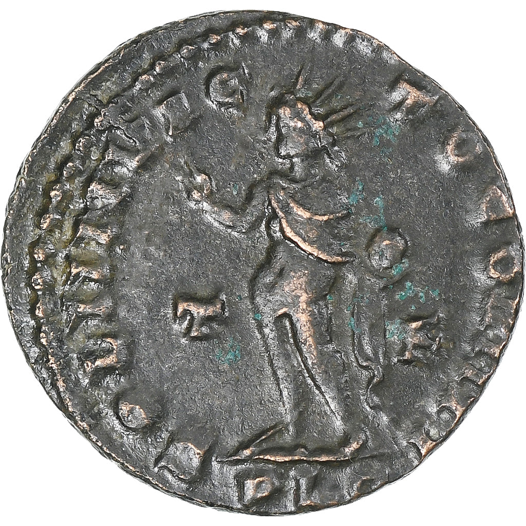 Constantine I, Follis, 314-315, Lugdunum, Bronze, AU(50-53), RIC:20