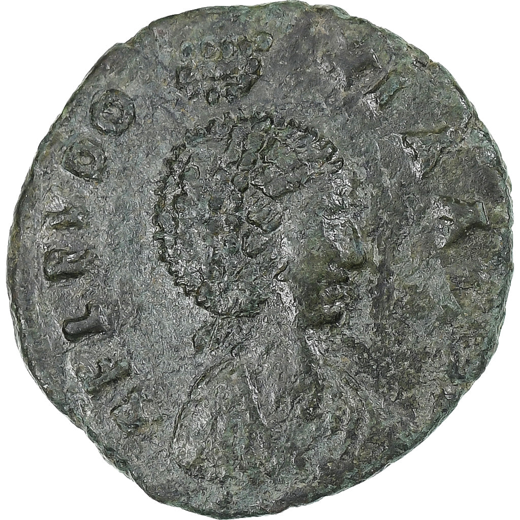 Eudoxia, Follis, 401-403, Bronze, S+