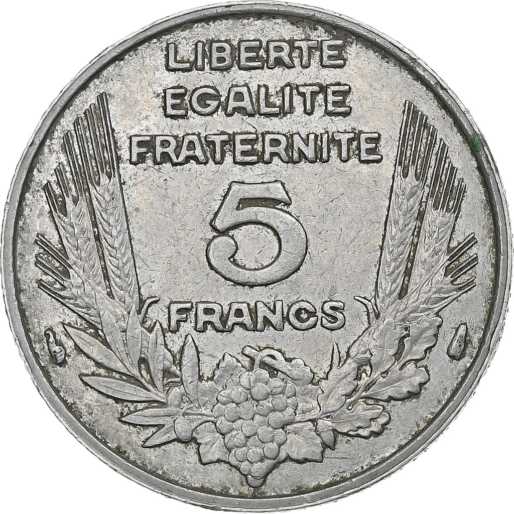 France, 5 Francs, Bazor, 1933, Paris, Nickel, TTB, Gadoury:753, KM:887