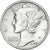 USA, Mercury Dime, 1942, Philadelphia, AU(50-53), Srebro, KM:140