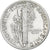 United States, Mercury Dime, 1942, Philadelphia, Silver, AU(50-53), KM:140