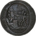 França, Monneron de 5 Sols, 1792, Bronze, EF(40-45)