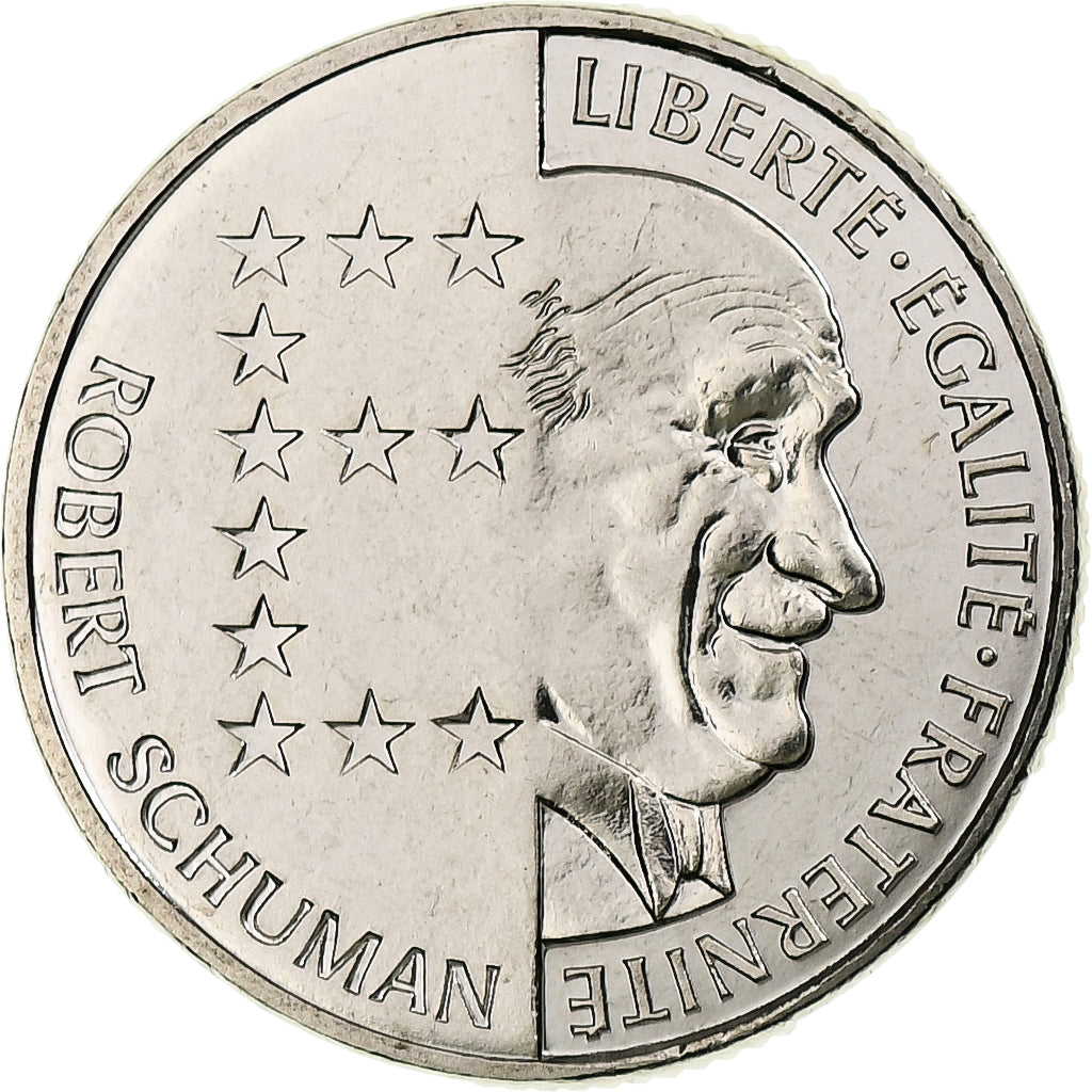 France, Robert Schumann, 10 Francs, 1986, Monnaie de Paris, série FDC, FDC