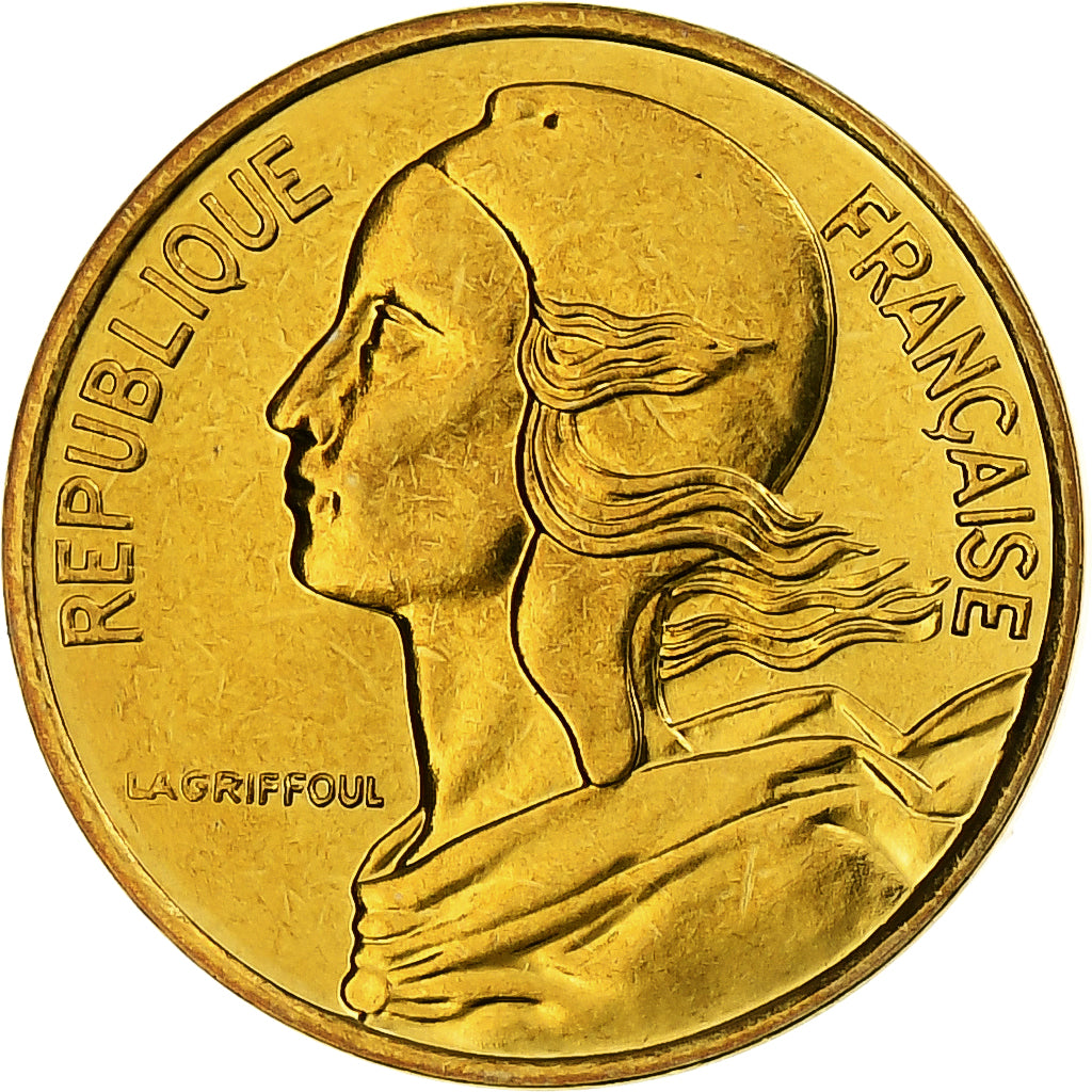 Frankrijk, Marianne, 5 Centimes, 1986, Monnaie de Paris, série FDC, FDC