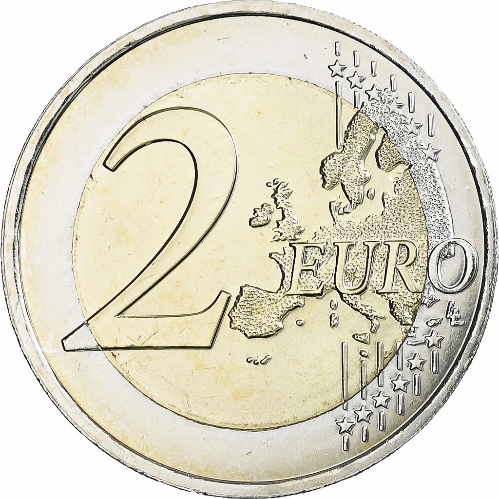 Luxemburg, 2 Euro, Palais grand-ducal, 2007, Pessac, UNZ, Bi-Metallic, KM:95