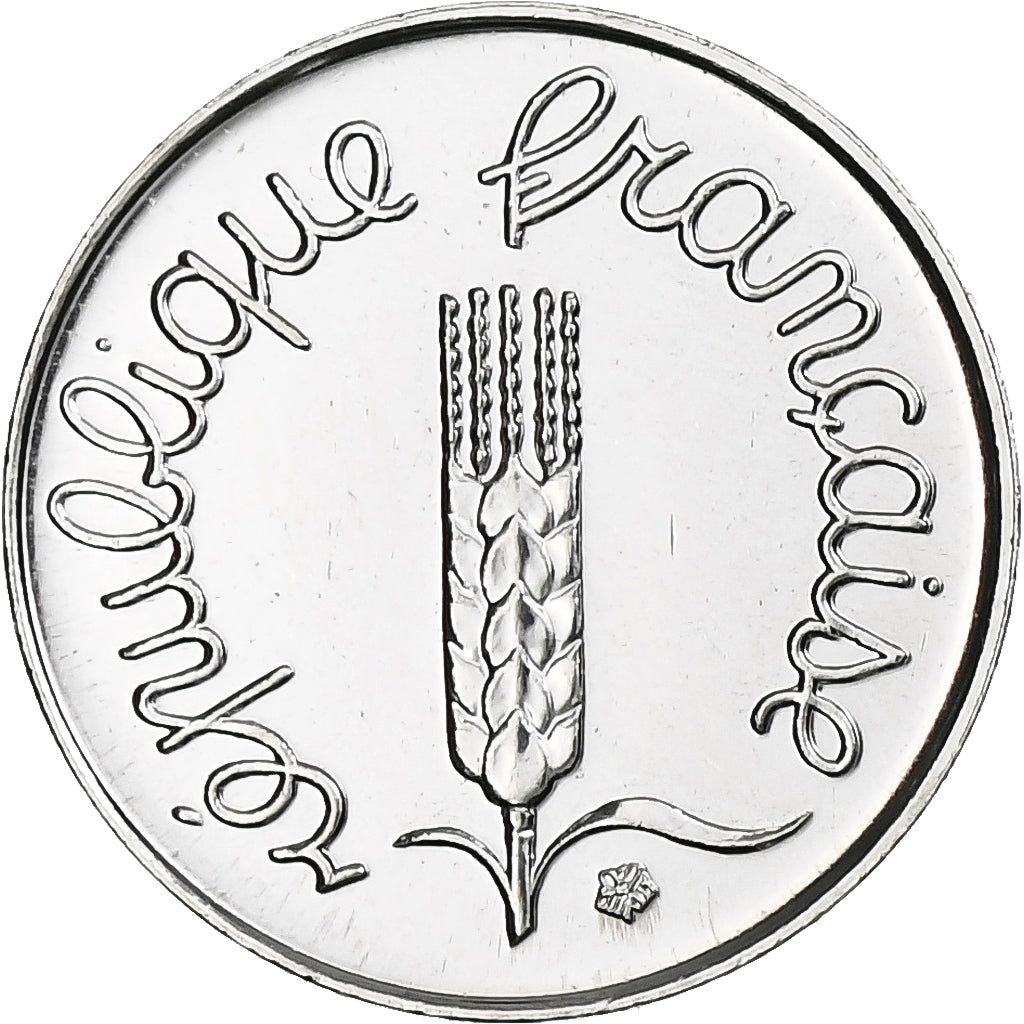 Frankreich, Épi, Centime, 2001, Monnaie de Paris, BU, STGL, Stainless Steel