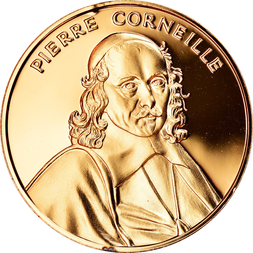 Francia, medaglia, Pierre Corneille, La France du Roi Soleil, SPL, Vermeil