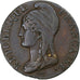 Francia, Dupré, 5 Centimes, AN 4, Paris, Petit module, MBC, Cobre, KM:929