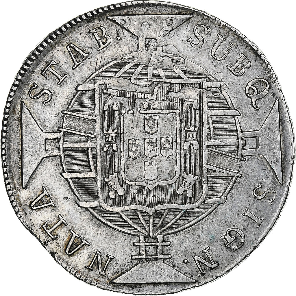 Brazil, João VI, 960 Reis, 1819, Rio de Janeiro, Silver, EF(40-45)