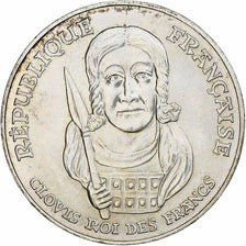 France, 100 Francs, Clovis, 1996, Monnaie de Paris, Silver, MS(60-62)