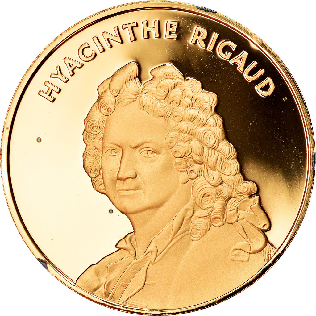 France, Medal, Hyacinthe Rigaud, La France du Roi Soleil, MS(63), Vermeil