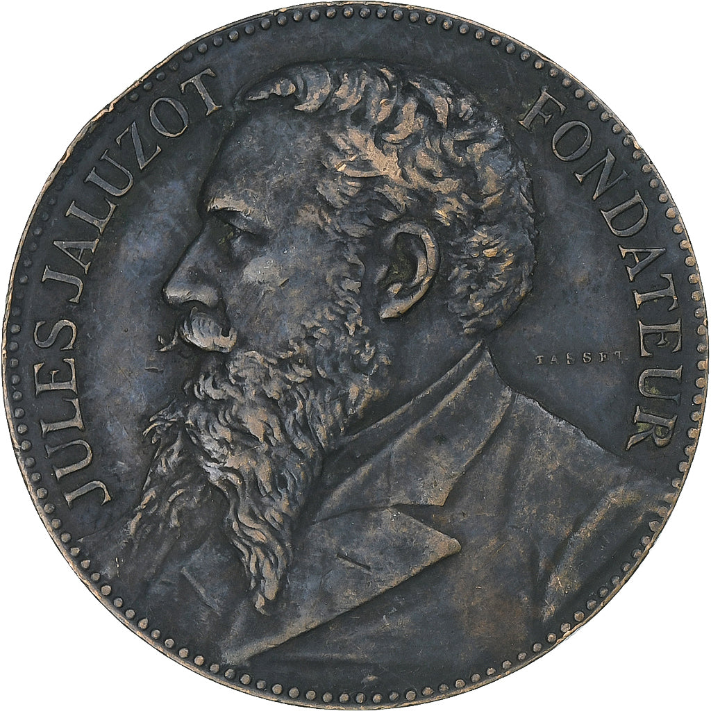 Francia, medaglia, Jules Jaluzot, Noces d’argent, 1890, BB, Rame