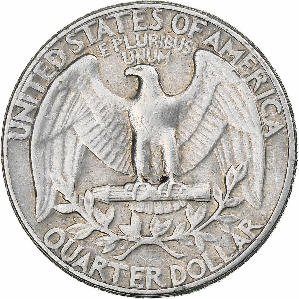 Estados Unidos, Washington Quarter, 1970, Denver, Cobre - níquel, MBC, KM:164