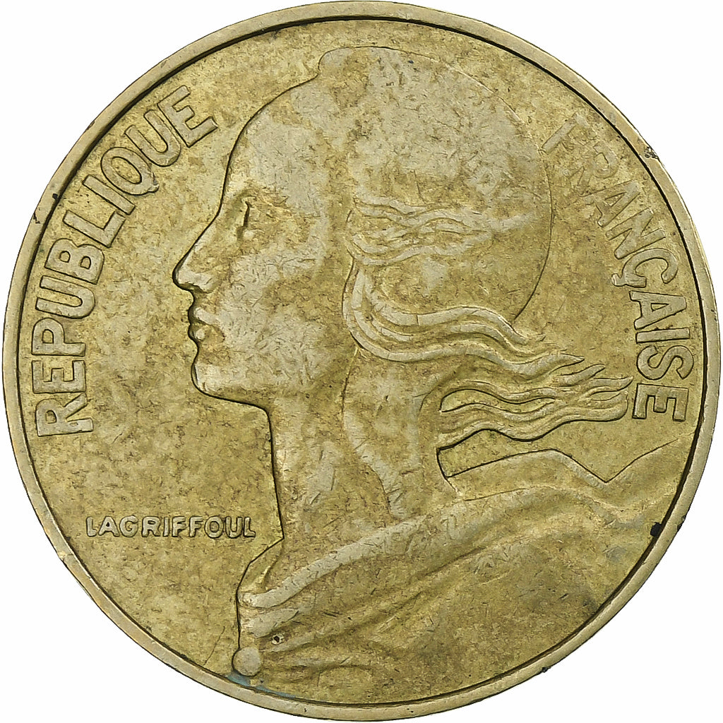 Francia, 20 Centimes, Marianne, 1978, Pessac, Alluminio-bronzo, BB, KM:930