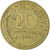 Frankreich, 20 Centimes, Marianne, 1980, Pessac, Aluminum-Bronze, SS, KM:930