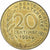 Frankreich, 20 Centimes, Marianne, 1994, Pessac, Aluminum-Bronze, VZ, KM:930
