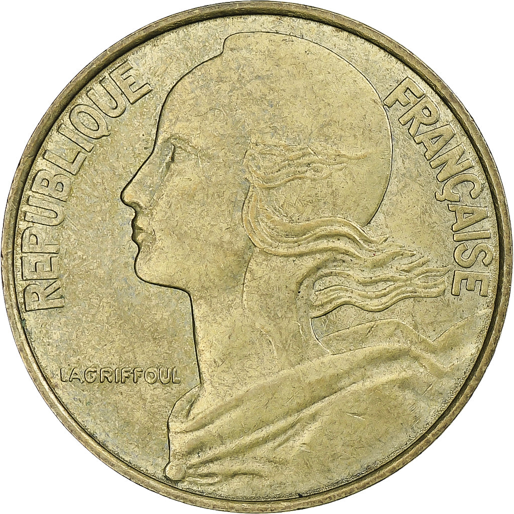 Francia, 20 Centimes, Marianne, 1995, Pessac, Alluminio-bronzo, BB, KM:930