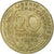 Francia, 20 Centimes, Marianne, 1995, Pessac, Alluminio-bronzo, BB+, KM:930