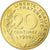 Francia, 20 Centimes, Marianne, 1980, Pessac, Alluminio-bronzo, SPL, KM:930
