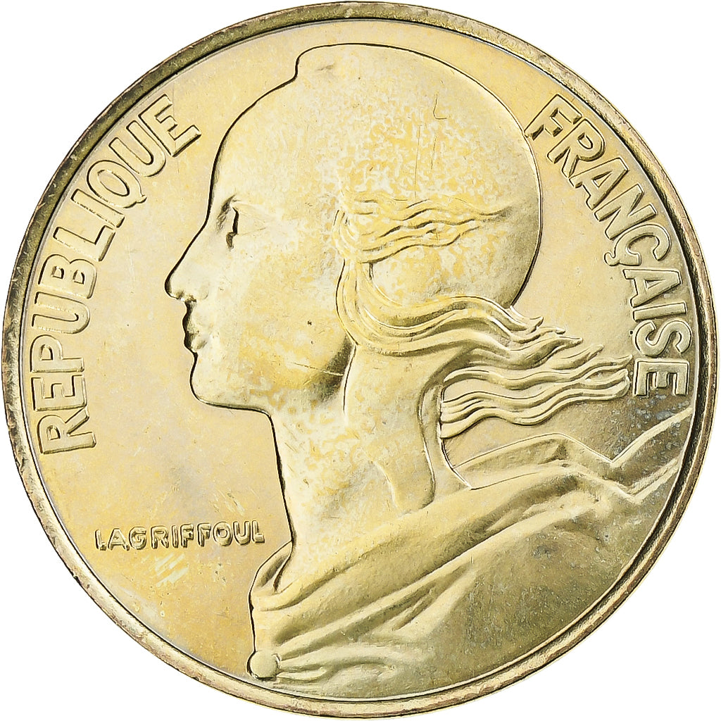Francia, 20 Centimes, Marianne, 1995, Pessac, Alluminio-bronzo, SPL, KM:930