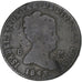 Spagna, Isabel II, 8 Maravedis, 1843, Segovia, Rame, MB, KM:531.3