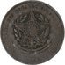 Brazilië, 20 Reis, 1904, Rio de Janeiro, Bronzen, ZF, KM:490