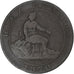 Espagne, Provisional Government, 10 Centimos, 1870, Cuivre, TB, KM:663