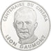 France, 100 Francs, Léon Gaumont, 1995, Monnaie de Paris, BE, Argent, SUP+