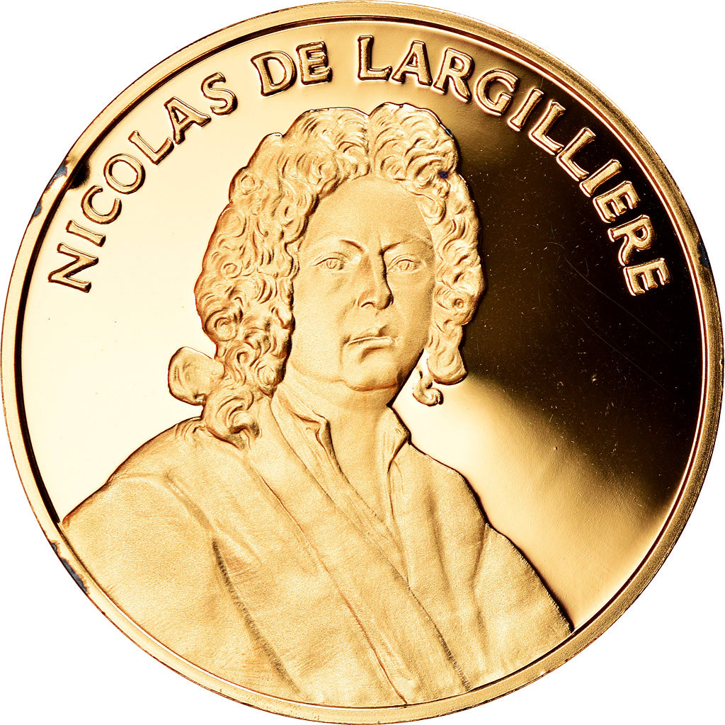 Francia, medaglia, Nicolas de Largilliere, La France du Roi Soleil, SPL, Vermeil
