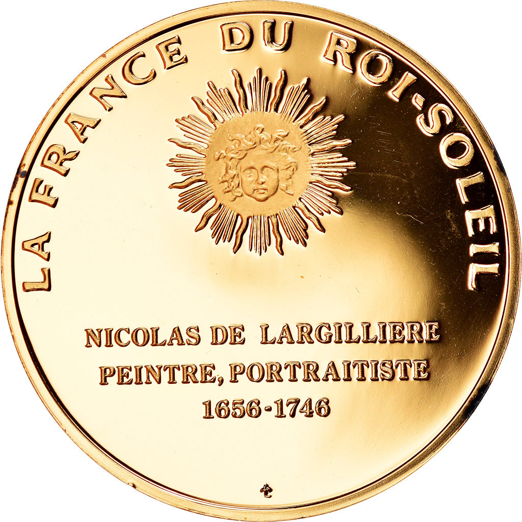 Francia, medaglia, Nicolas de Largilliere, La France du Roi Soleil, SPL, Vermeil