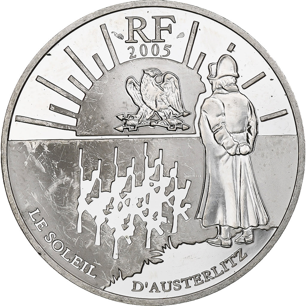 Francja, 1 1/2 Euro, Victoire d'Austerlitz, 2005, Monnaie de Paris, BE