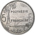 Polinezja Francuska, 5 Francs, 1994, Paris, I.E.O.M., Aluminium, MS(63), KM:12