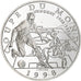 Francja, 10 Francs, France 98, Uruguay, 1996, Monnaie de Paris, BE, Srebro