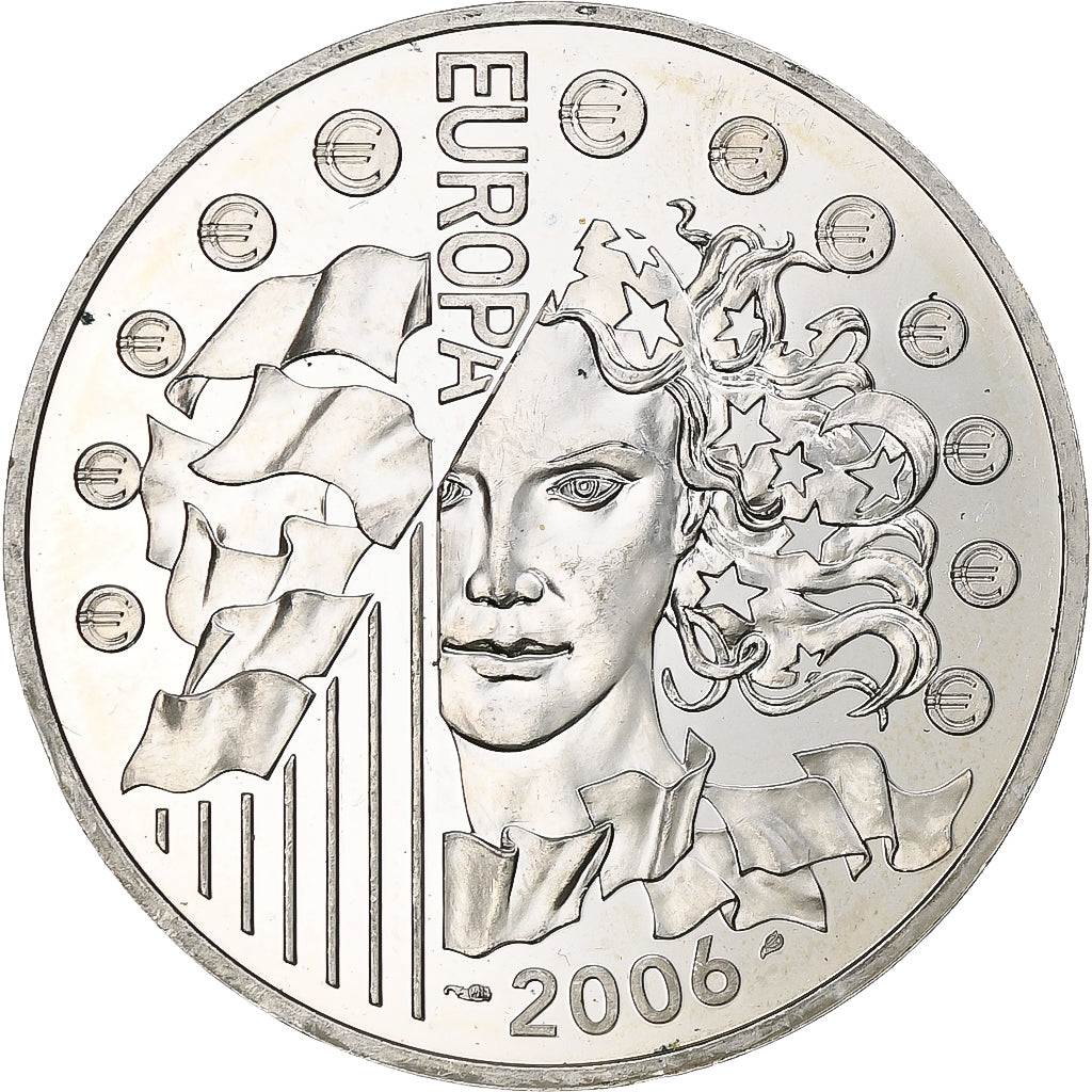 France, 1 1/2 Euro, Robert Schuman, 2006, Monnaie de Paris, BE, MS(60-62)