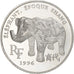 Francia, 10 Francs / 1 1/2 Euro, Éléphant époque Shang, 1996, MDP, BE, Plata