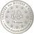 Francia, 10 Francs / 1 1/2 Euro, Éléphant époque Shang, 1996, MDP, BE, Plata