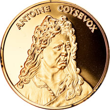 France, Medal, Antoine Coysevox, La France du Roi Soleil, MS(63), Vermeil