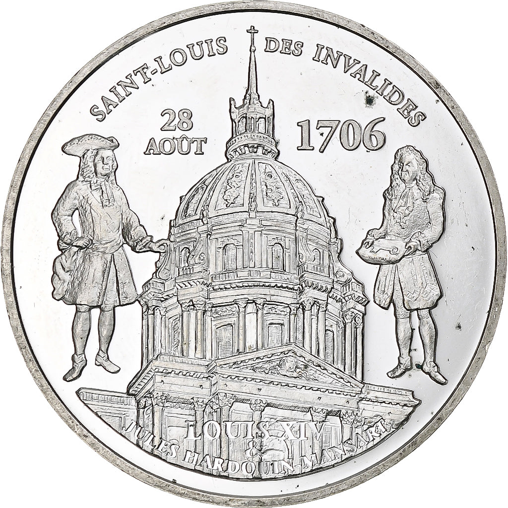 France, 1 1/2 Euro, Dôme des Invalides, 2006, Monnaie de Paris, BE, MS(60-62)
